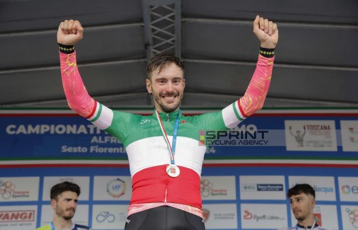 Cycling, Alberto Bettiol wins the Italian Championships and will wear the tricolor jersey at the Tour de France!