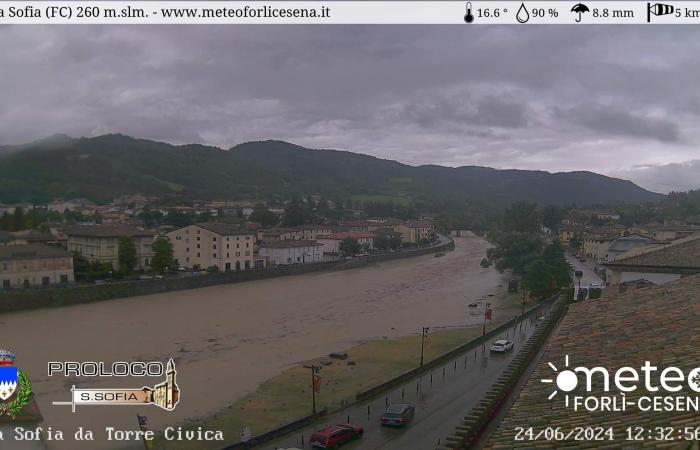 flooding in Bagno di Romagna