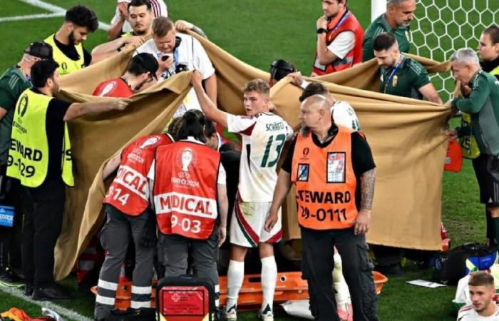 Varga collapses to the ground: match suspended, teammates and stadium in tears