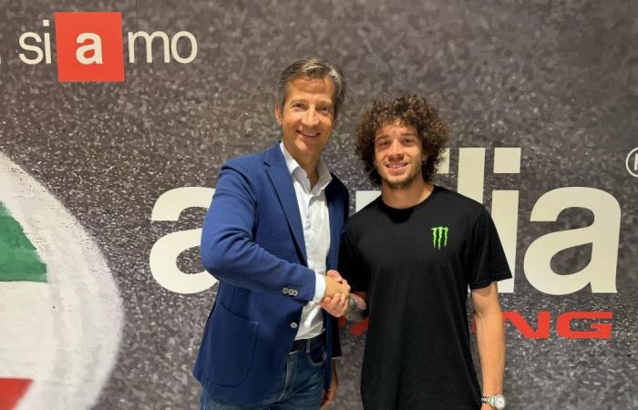 MotoGP, OFFICIAL – Marco Bezzecchi in Aprilia with Martin from 2025