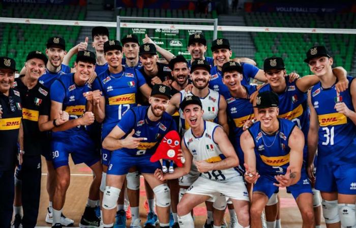The Italian men’s volleyball team has qualified for the Paris 2024 Olympics · Volleyball