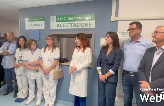 New clinics and a waiting room dedicated to Enrico Gobbi have been inaugurated in Dermatology in Ravenna