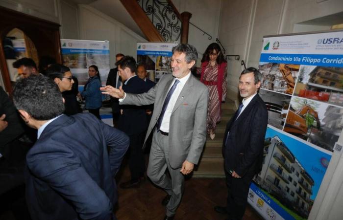 Fifteen years after the earthquake in Abruzzo, the exhibition on the reconstruction of L’Aquila in Brussels
