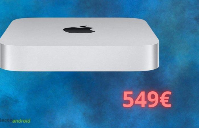 Apple Mac Mini with M2 at the LOWEST price on Amazon: over 180 euros discount