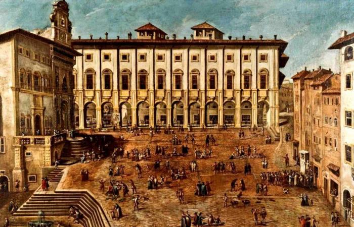 the ars edificatoria of Giorgio Vasari. The exhibition