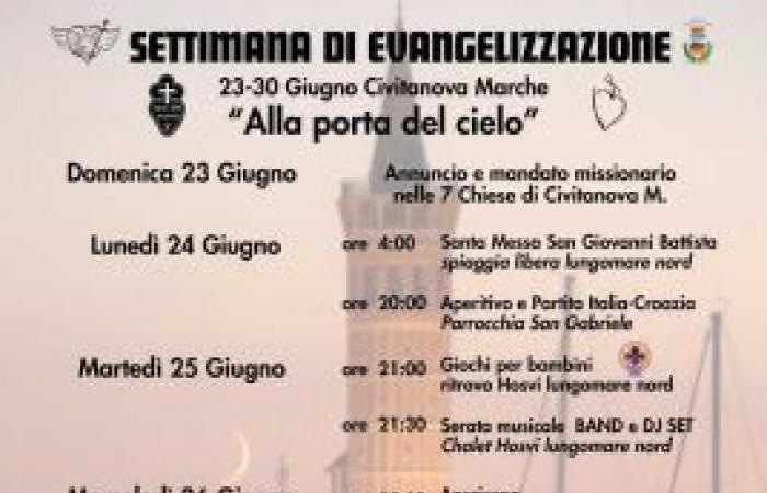 Fermo, the evangelization week began yesterday in Civitanova Marche