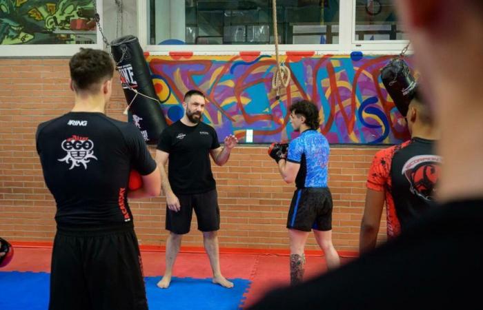 Mma, the talent scout Borgomeo gives lessons to the kids of Perugia