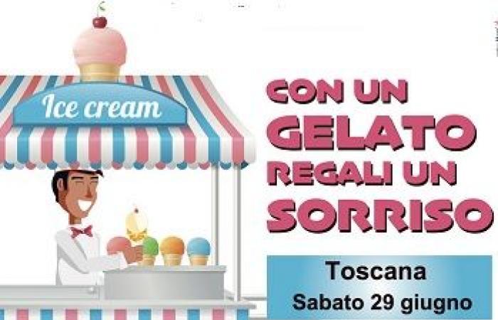 WITH AN ICE CREAM GIVE A SMILE: ON SATURDAY 29 JUNE THE SOLIDARITY INITIATIVE OF THE ANT – Antenna 3 FOUNDATION RETURNS TO MASSA CARRARA LUCCA LA SPEZIA AND THROUGHOUT TUSCANY