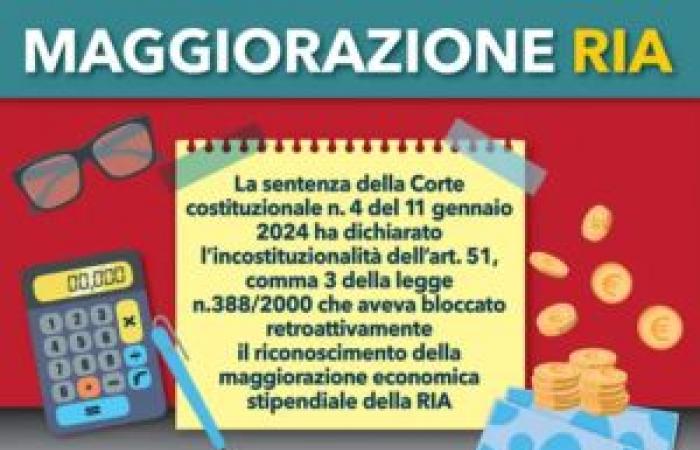 Economic salary increase from the RIA: CGIL Siena assists workers and pensioners