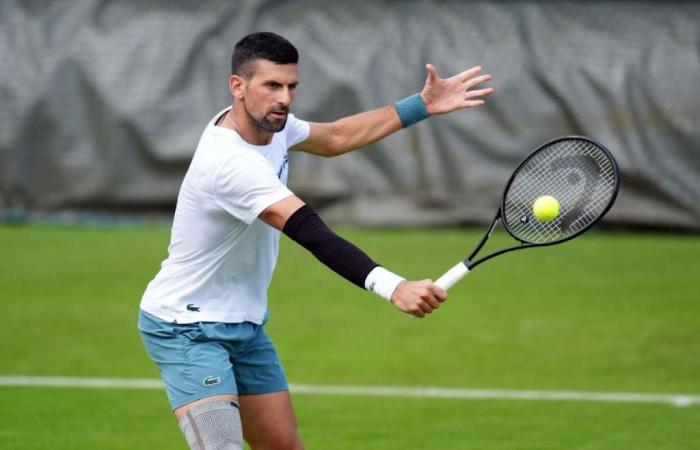 Djokovic is already training at Wimbledon: “If I can play at my best I will play”