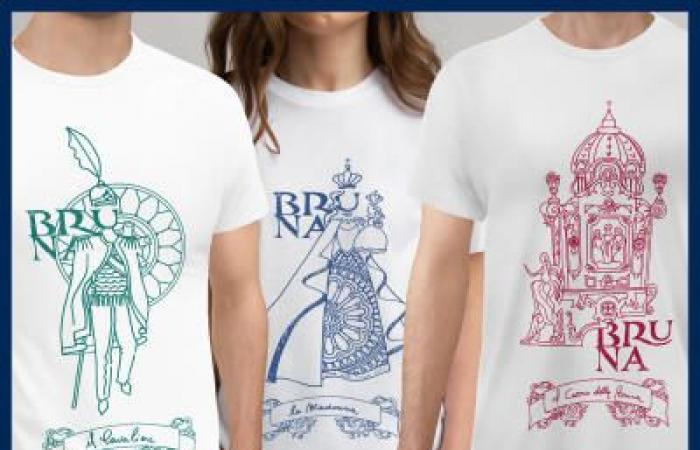 Stylist Michele Miglionico creates a limited edition t-shirt for the 2024 Bruna Festival in Matera – PugliaLive – Online information newspaper