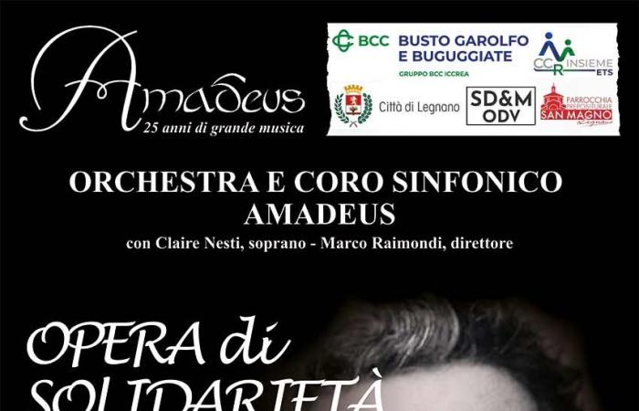 Opera di Solidarietà returns to Legnano: benefit concert on the centenary of Giacomo Puccini
