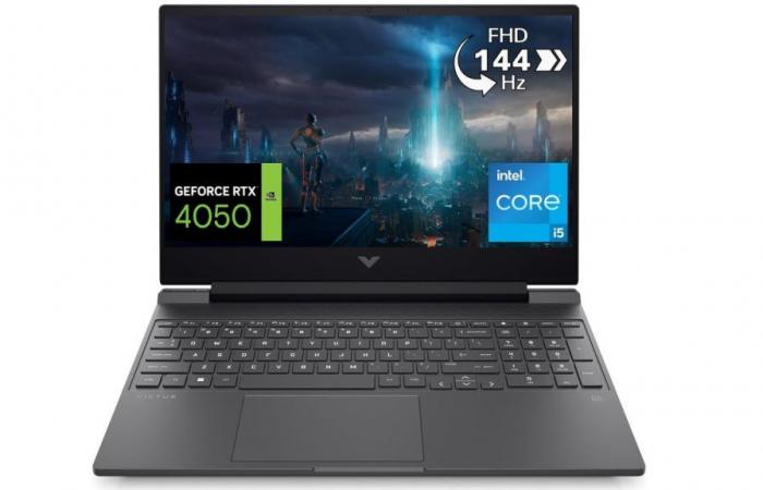 This splendid HP Victus laptop with Intel Core i5-12500H and GeForce RTX 4050 costs only 809 euros (previous minimum €949)
