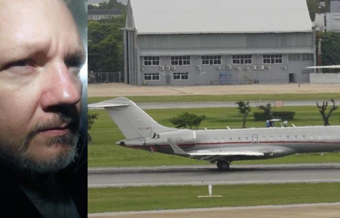 Julian Assange is free but they present him with the plane bill: 520 thousand dollars