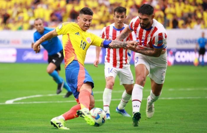 America’s Cup: James Rodriguez leads Colombia to a debut victory over Paraguay