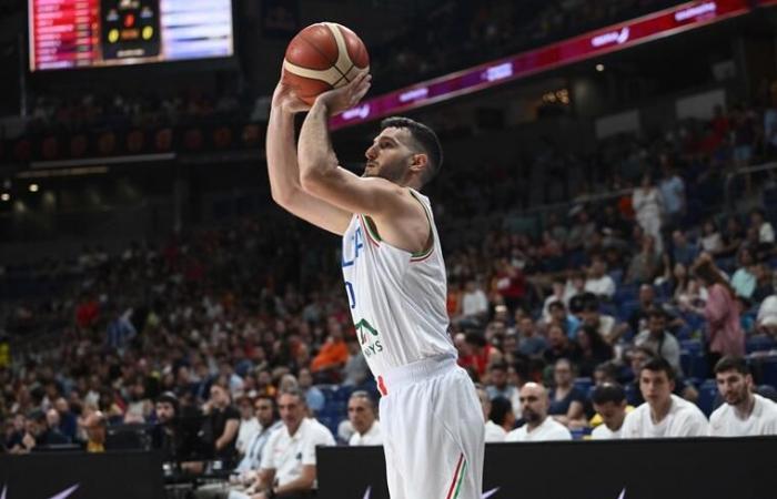 Italbasket, Spissu increases his tone and leaves his mark on the victory with Spain