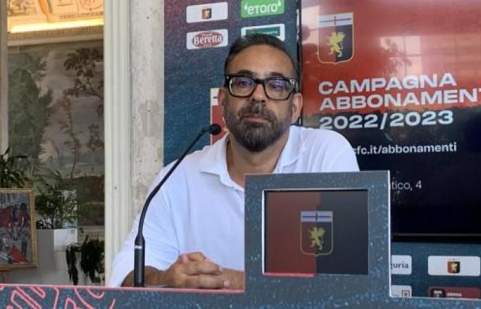 Genoa, Blazquez: “We are ambitious and want to continue. The club is not for sale”