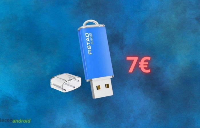 USB 2.0 stick for only 7 euros: an INCREDIBLE DISCOUNT today