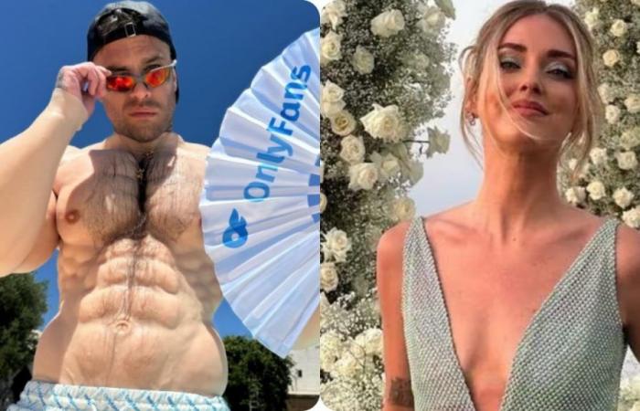 Fedez lands on OnlyFans and a new dig from Chiara Ferragni arrives