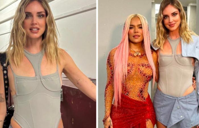 Chiara Ferragni at Karol G’s concert with Francesca, but fans reject the outfits: “One worse than the other” PHOTO