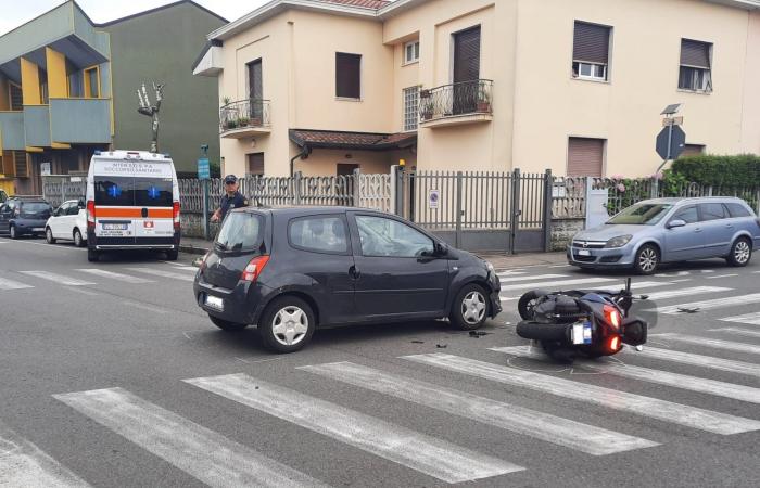 Yet another accident at the Lazzaretto intersection