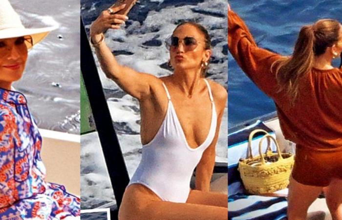 Jennifer Lopez, (luxury) holiday in Positano away from Ben Affleck: the photos