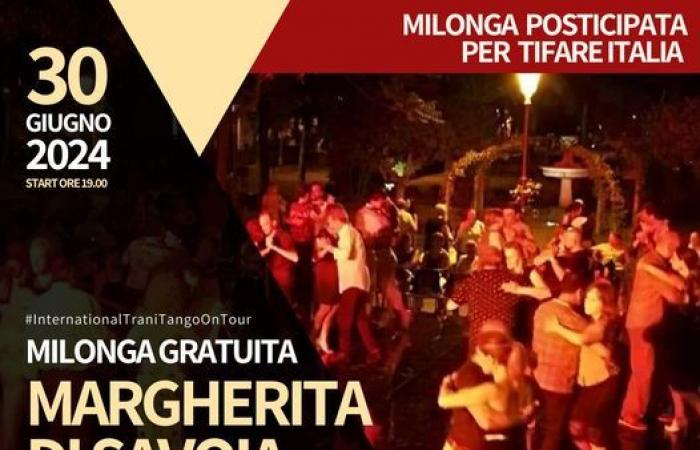 In the run-up to the International Trani I also tango the milonga at Margherita di Savoia
