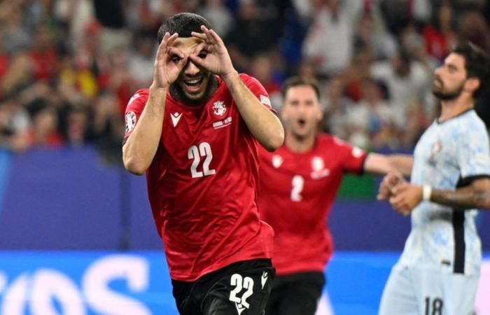 Georgia miracle: 2-0 against Portugal and historic qualification for the round of 16