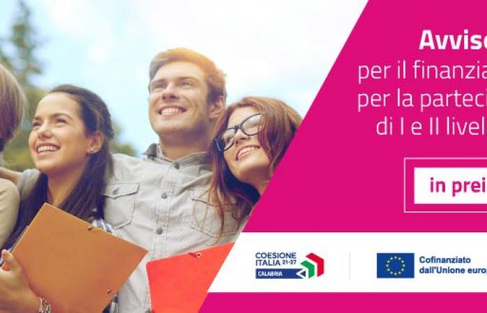 Voucher financing for Level I and II Masters: Opportunities for Calabrian Graduates