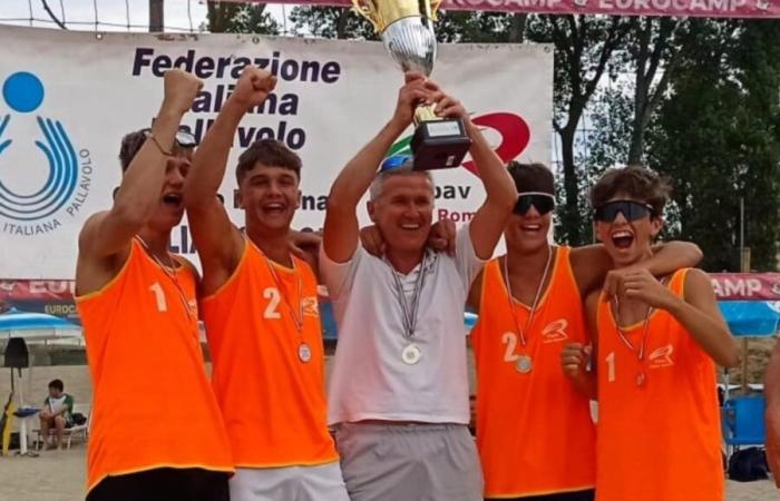 Beach volleyball: Consar Ravenna leads the province to win the Territories Trophy