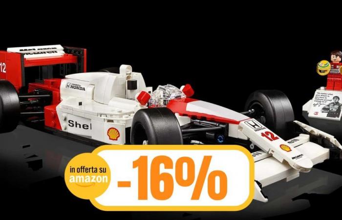 LEGO Icons McLaren MP4/4 & Ayrton Senna on sale at the lowest price ever