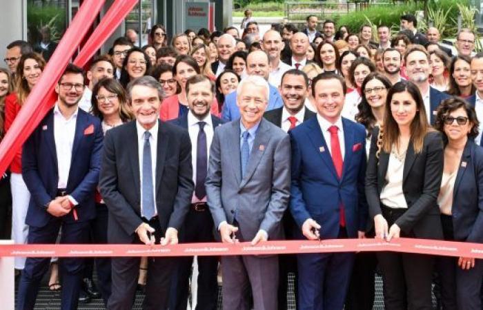 The new Johnson & Johnson headquarters in Milan has been officially inaugurated
