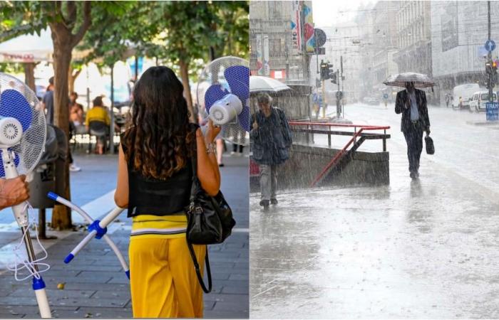 “crazy” weather in Milan and Lombardy. Everything changes in a few hours