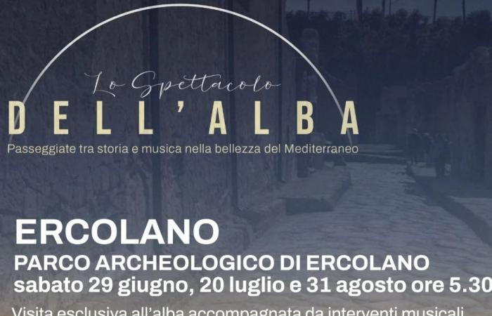 An unforgettable journey between music and archeology at the Herculaneum Park