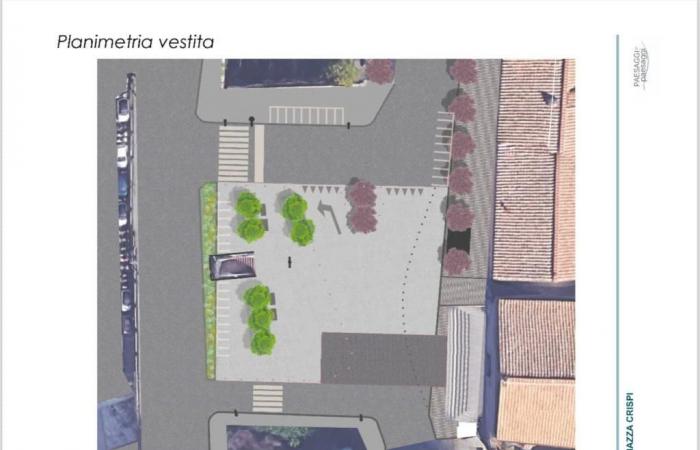 Viterbo – Here is the redevelopment project for Piazza Crispi, Frontini announces: “The city changes face”