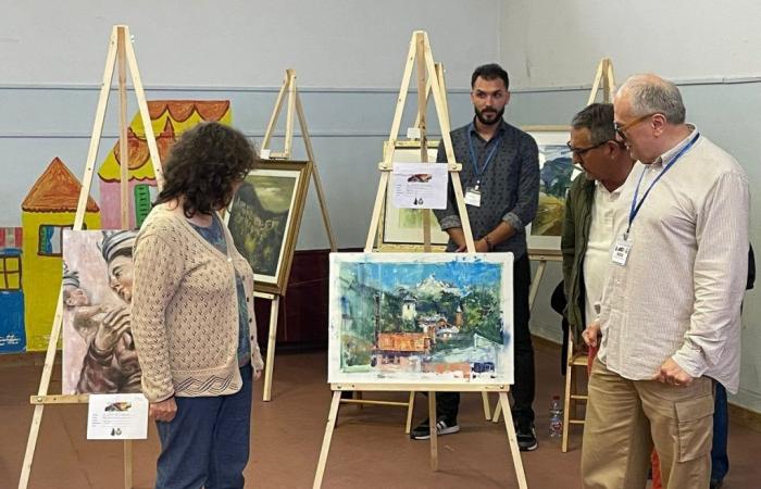 Success for the first edition of the impromptu painting exhibition in Martiniana Po – Targatocn.it