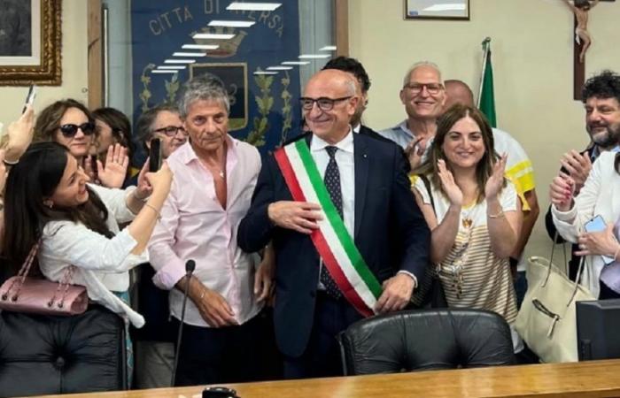 Aversa. Franco Matacena proclaimed mayor