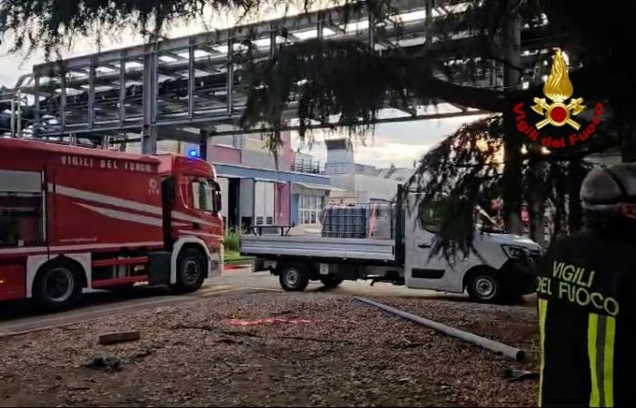 Verona: Fire in a drying room of a pharmaceutical company, four workers injured