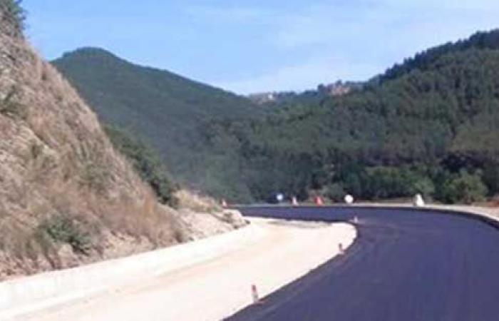 Cosenza-Sibari completed work on the road to the Tarsia dam. The inauguration today