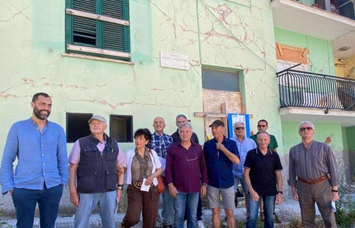 Ater public housing, still delays in reconstruction: protest in Valle Pretara