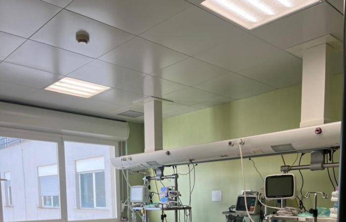 Two pediatric emergency beds at Perugia hospital