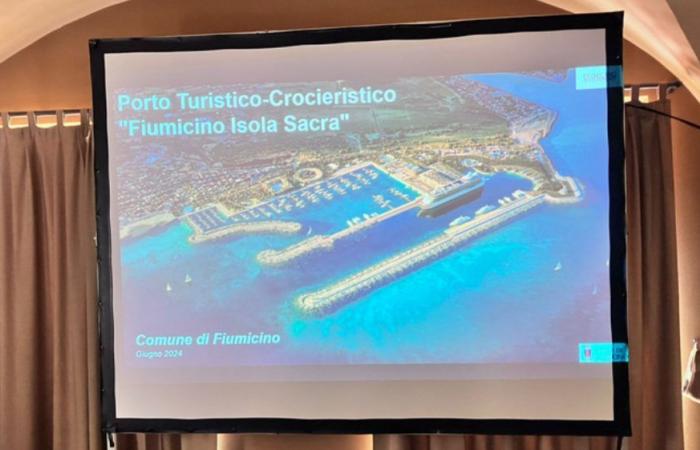 Fiumicino, a conference on the cruise port at QCTerme