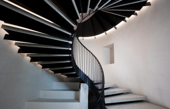 In Venice the hypnotic and surreal staircase by Carsten Höller