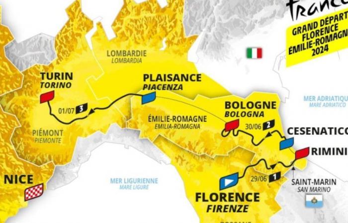 the meaning of the stages of Florence, Bologna and Turin