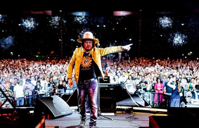 Zucchero lights up Messina with a concert not to be missed