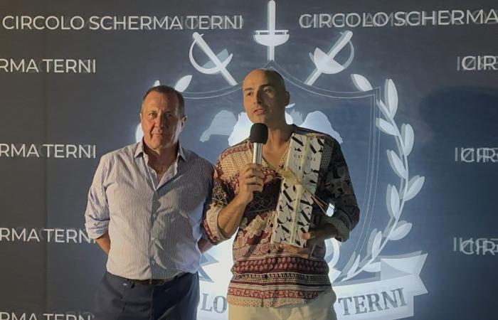 Terni, ‘Olympic evening’ at the Fencing Club: many hopes for Alessio Foconi