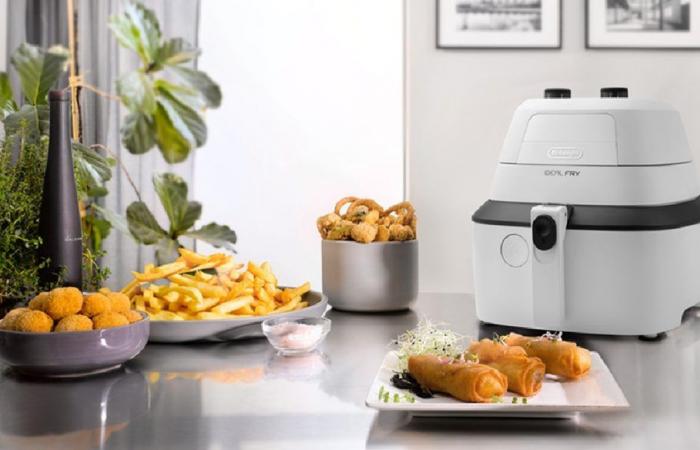 The De’Longhi fryer at a bargain price: buy it now and pay very little
