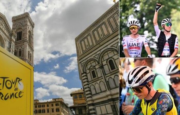 The Tour de France speaks Italian and starts from Florence