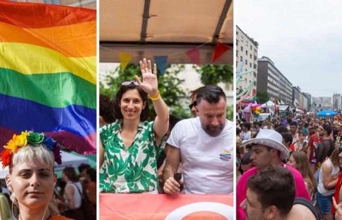 Artists and Politicians March for Lgbtqi+ Rights