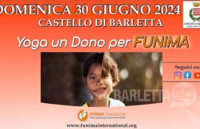 Barletta NEWS24 | “Yoga a gift for Funima” on June 30th at Barletta Castle